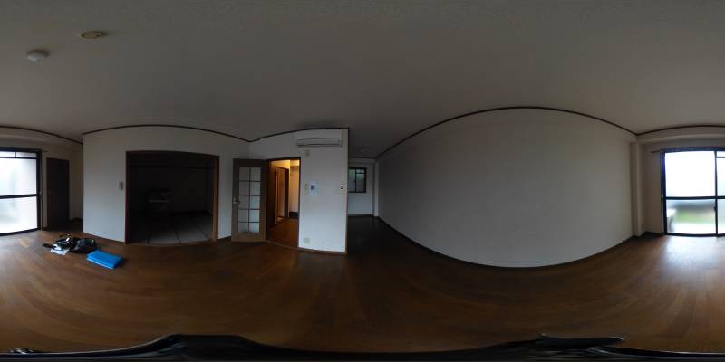 パノラマ画像リビング