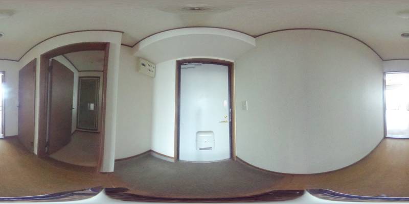 パノラマ画像玄関