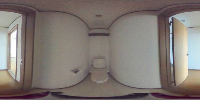 パノラマ画像トイレ