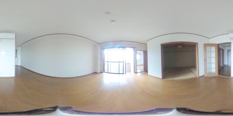 パノラマ画像リビング