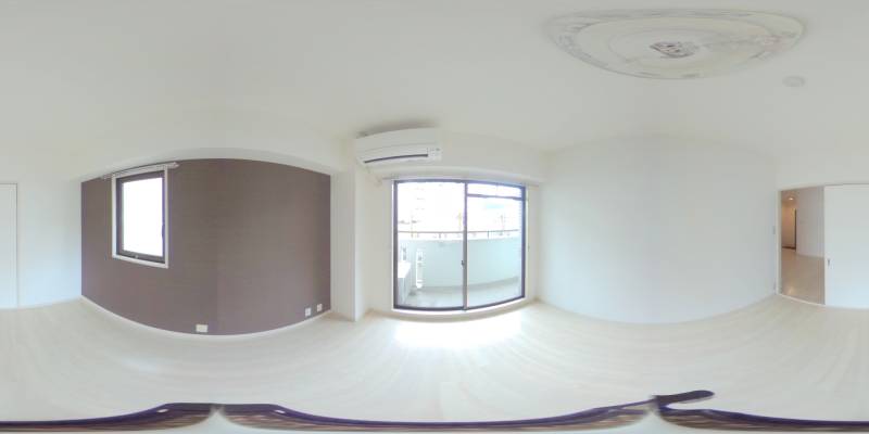 パノラマ画像洋室