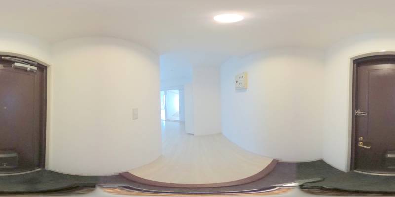 パノラマ画像玄関