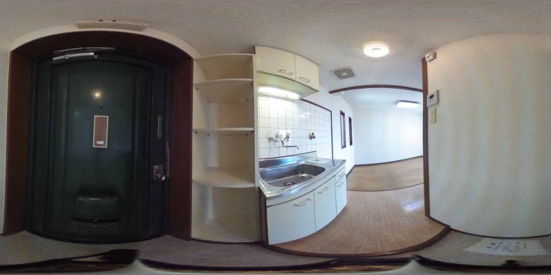 パノラマ画像玄関