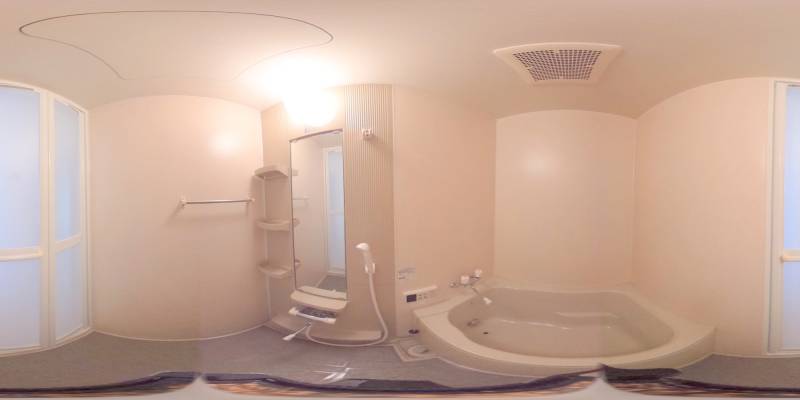 パノラマ画像バスルーム