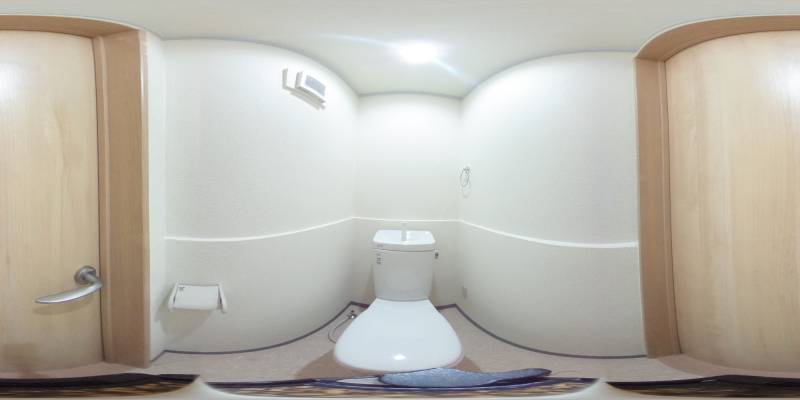 パノラマ画像トイレ