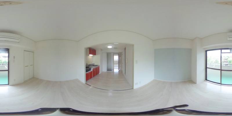 パノラマ画像洋室