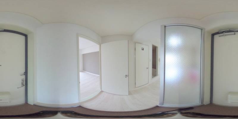 パノラマ画像玄関