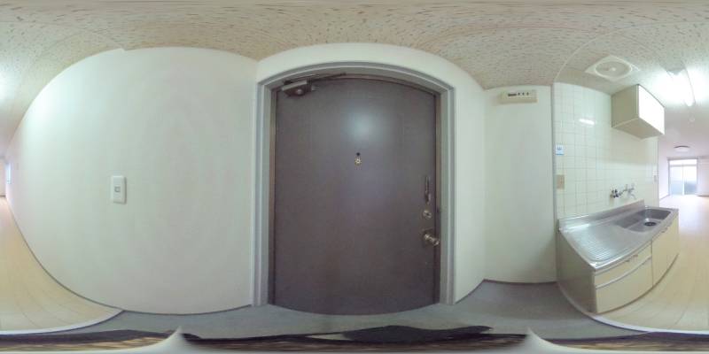 パノラマ画像玄関