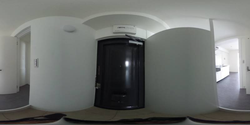 パノラマ画像玄関