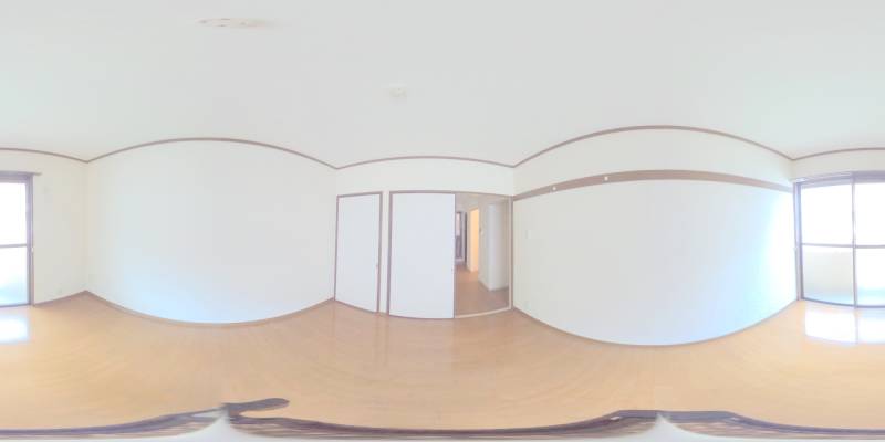 パノラマ画像洋室