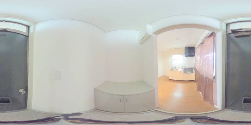 パノラマ画像玄関