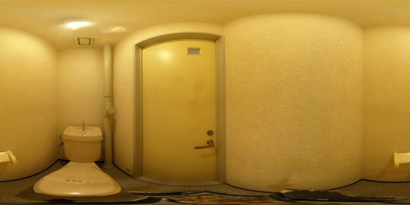 パノラマ画像トイレ