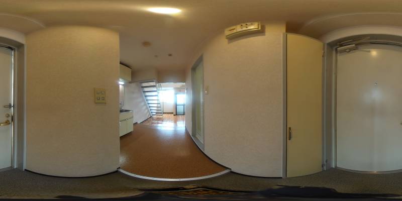 パノラマ画像玄関