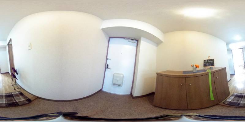 パノラマ画像玄関