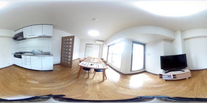 パノラマ画像リビング