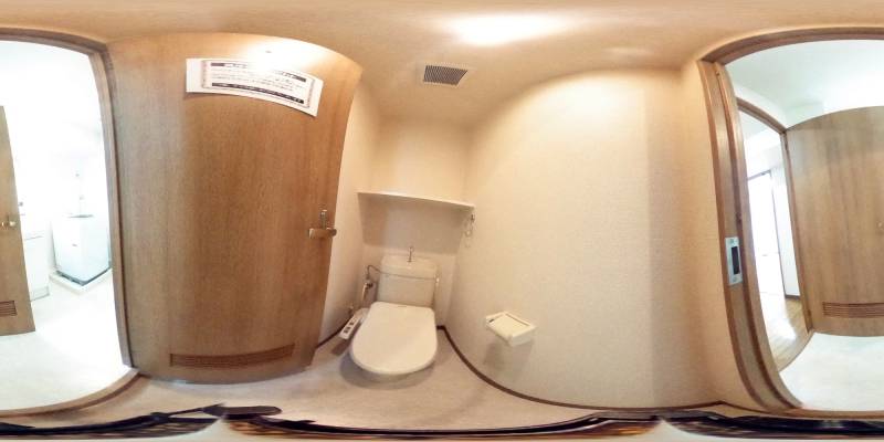 パノラマ画像トイレ