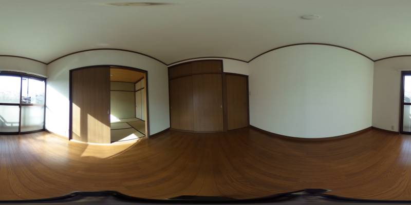 パノラマ画像洋室