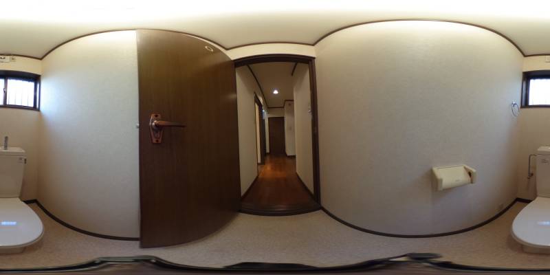パノラマ画像トイレ