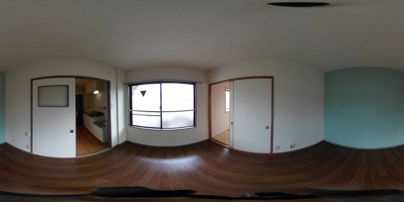 パノラマ画像洋室