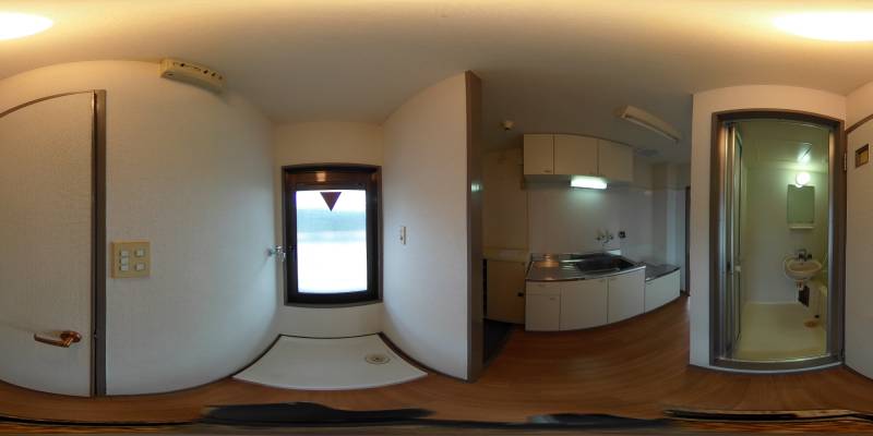 パノラマ画像洗面所