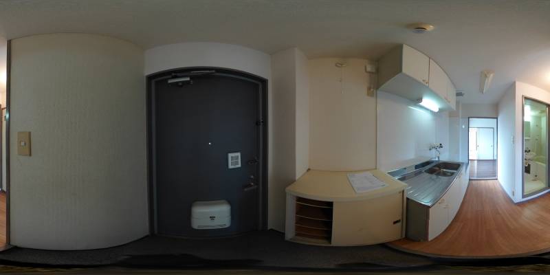 パノラマ画像玄関