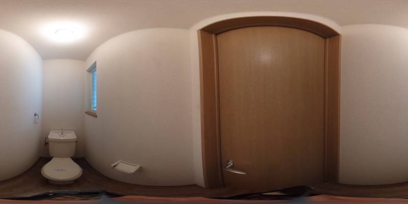 パノラマ画像トイレ