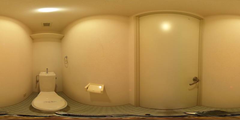 パノラマ画像トイレ
