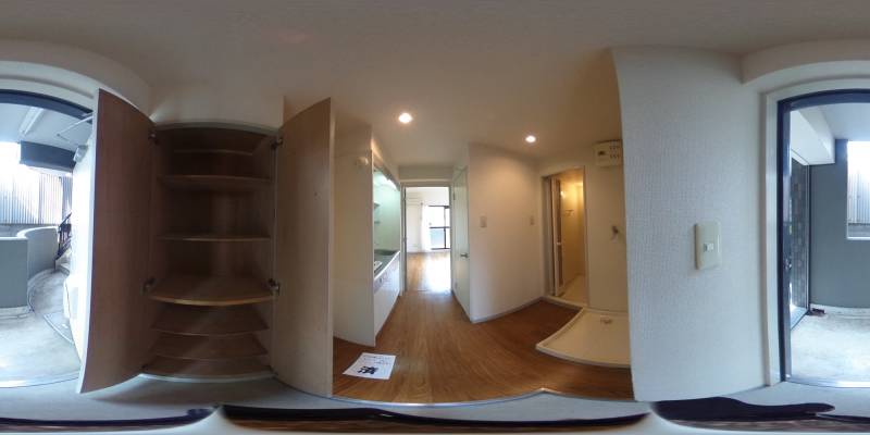 パノラマ画像玄関