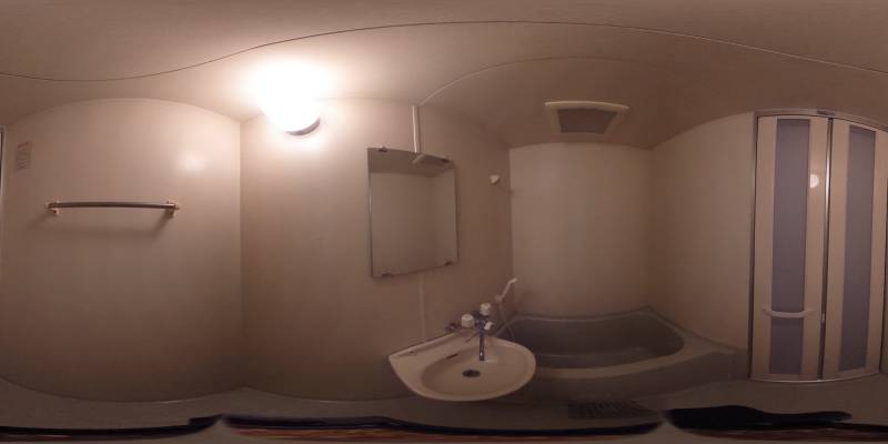 パノラマ画像バスルーム