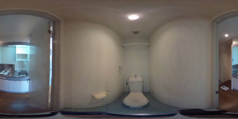 パノラマ画像トイレ