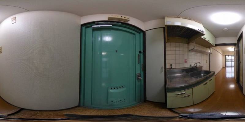 パノラマ画像玄関