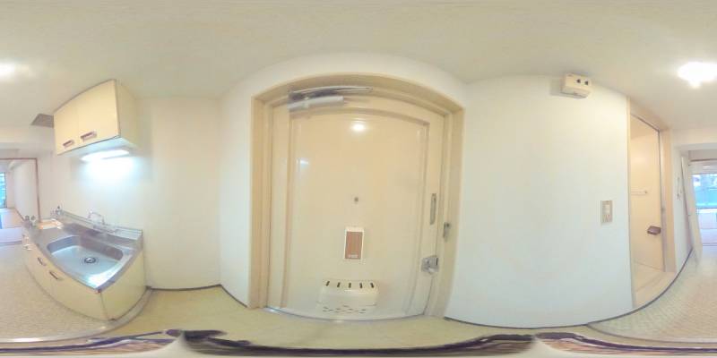 パノラマ画像玄関