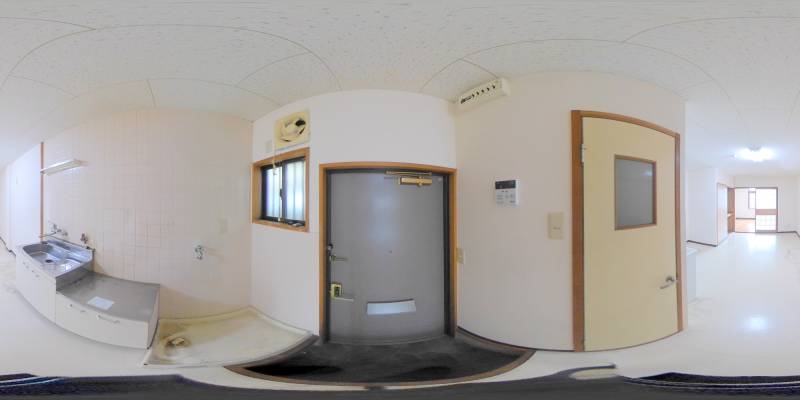 パノラマ画像玄関