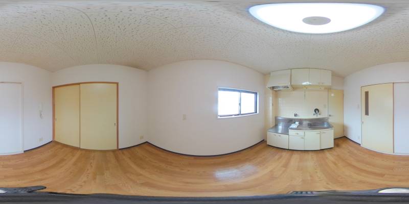 パノラマ画像リビング