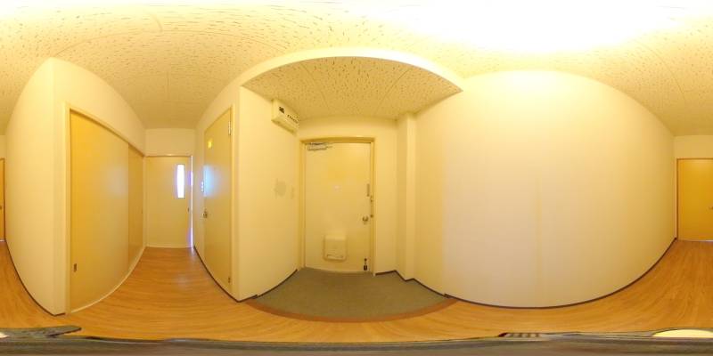 パノラマ画像玄関