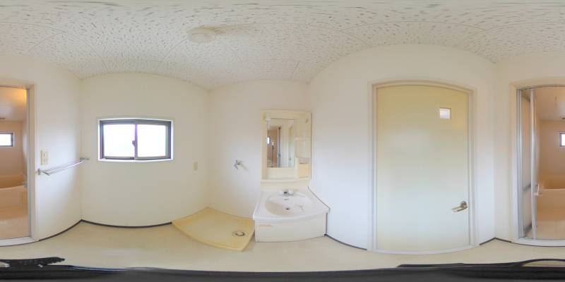 パノラマ画像洗面所