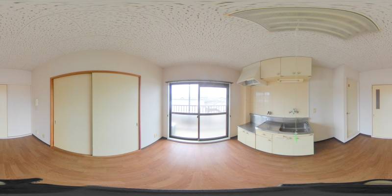 パノラマ画像リビング