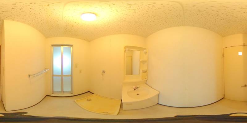 パノラマ画像洗面所