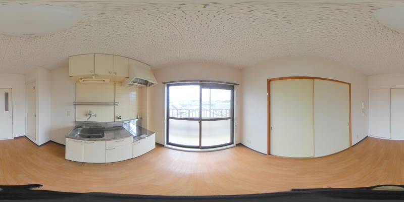 パノラマ画像リビング