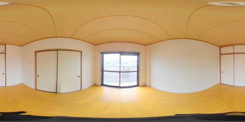 パノラマ画像洋室