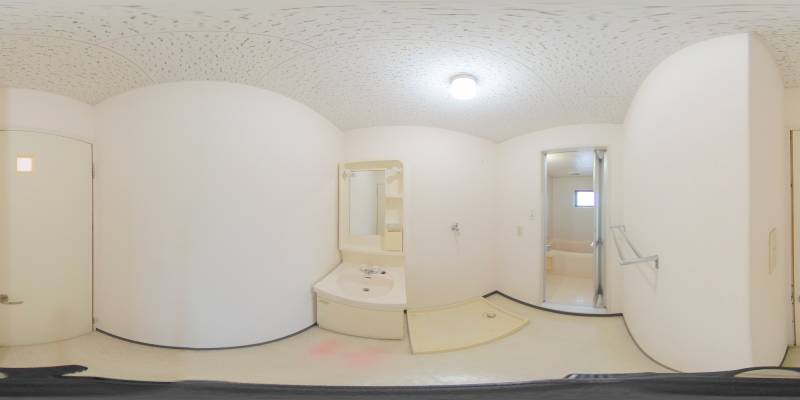 パノラマ画像洗面所