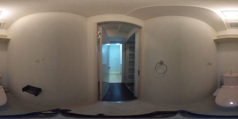 パノラマ画像トイレ