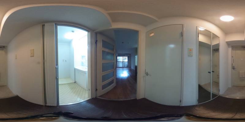 パノラマ画像玄関