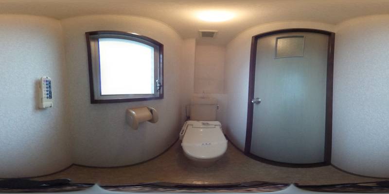 パノラマ画像トイレ