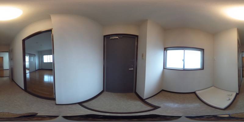 パノラマ画像玄関