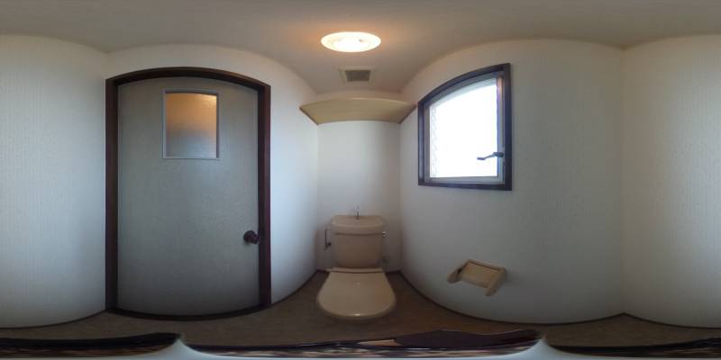 パノラマ画像トイレ