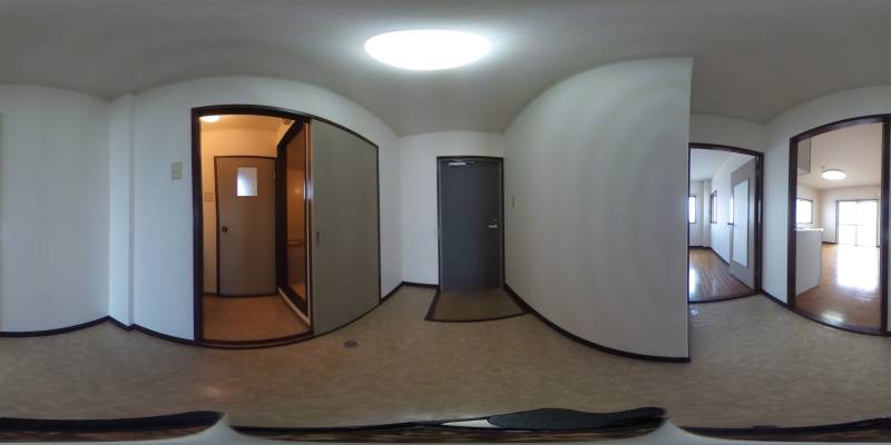 パノラマ画像玄関