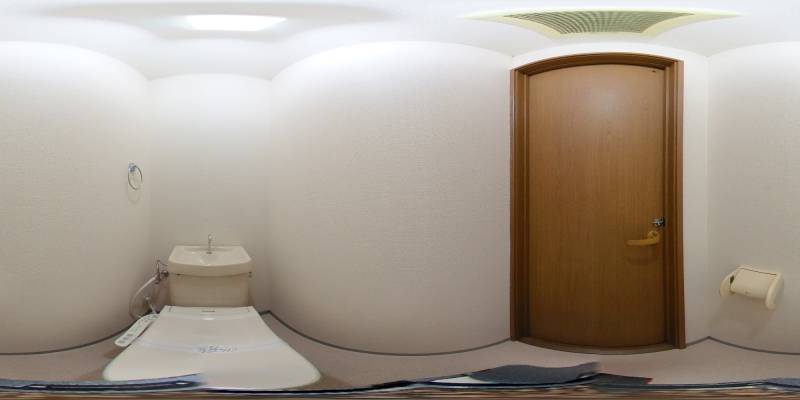 パノラマ画像トイレ