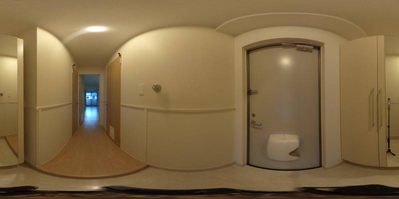 パノラマ画像玄関