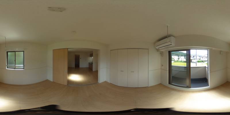 パノラマ画像洋室